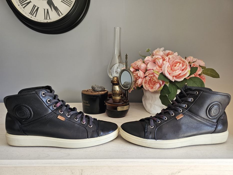 Buty trampki sneakersy skora naturalna ecco 41