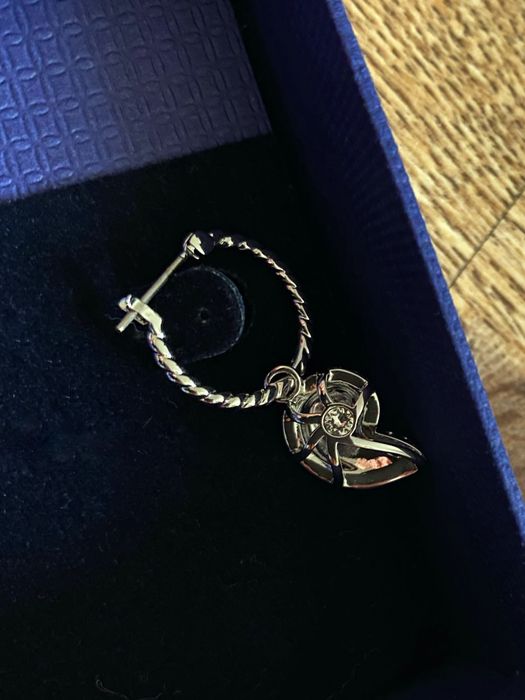 Nowe Kolczyki damskie Swarovski Shell Nautilus