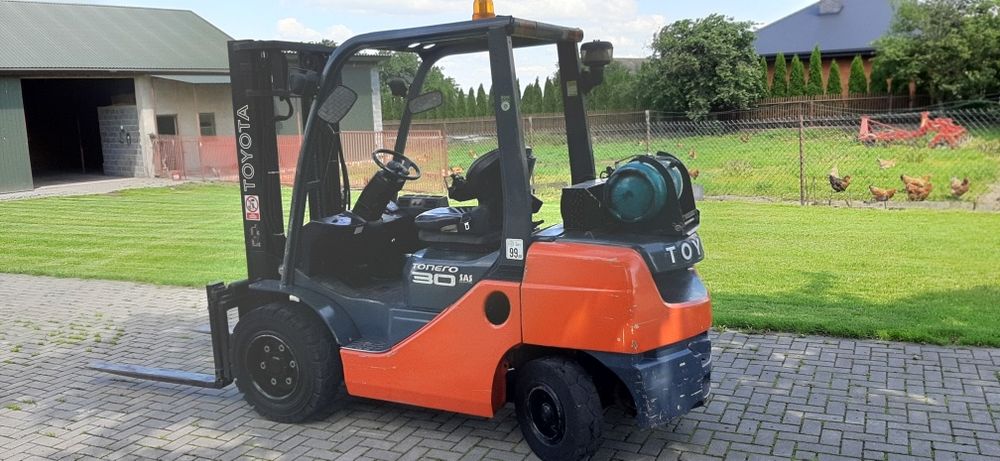 Wynajem wynajmę wózek widłowy Linde Toyota i Jungheinrich widlak