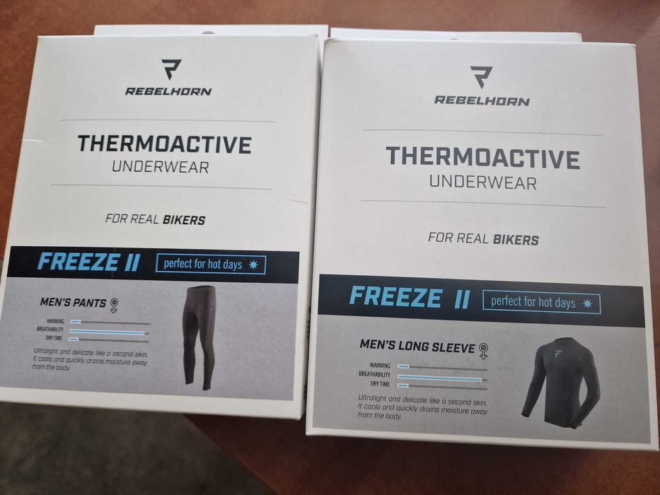 Termoaktywna koszulka oraz spodnie męskie Rebelhorn Freeze II GRATISY!