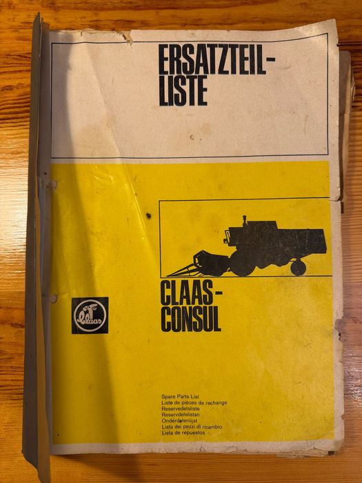 Kombajn zbożowy CLAAS Consul