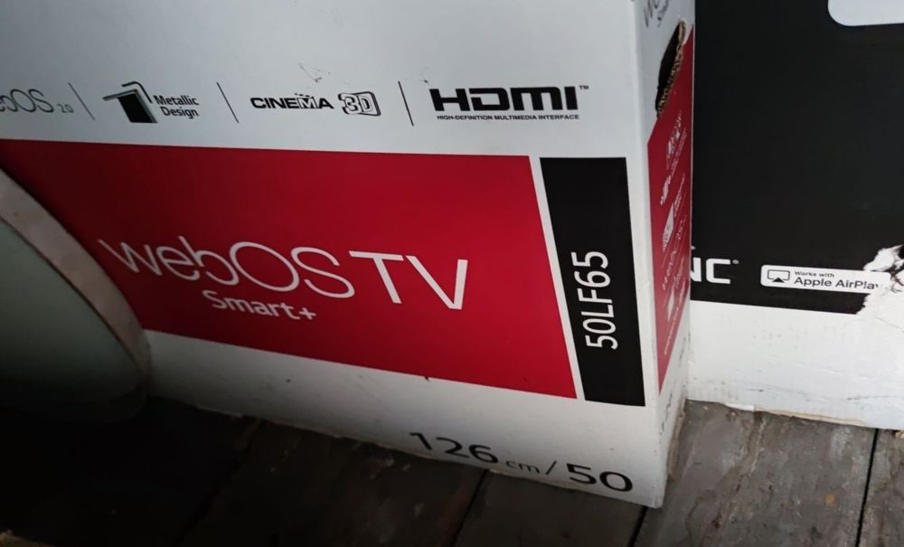 Telewizor 50" 3D LG 50lf652v