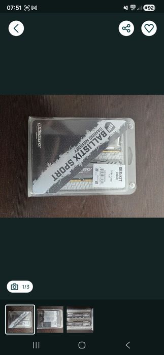 Pamięc ram ddr4 crucial