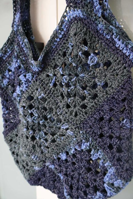 Szydełkowa siatka rękodzieło handmade