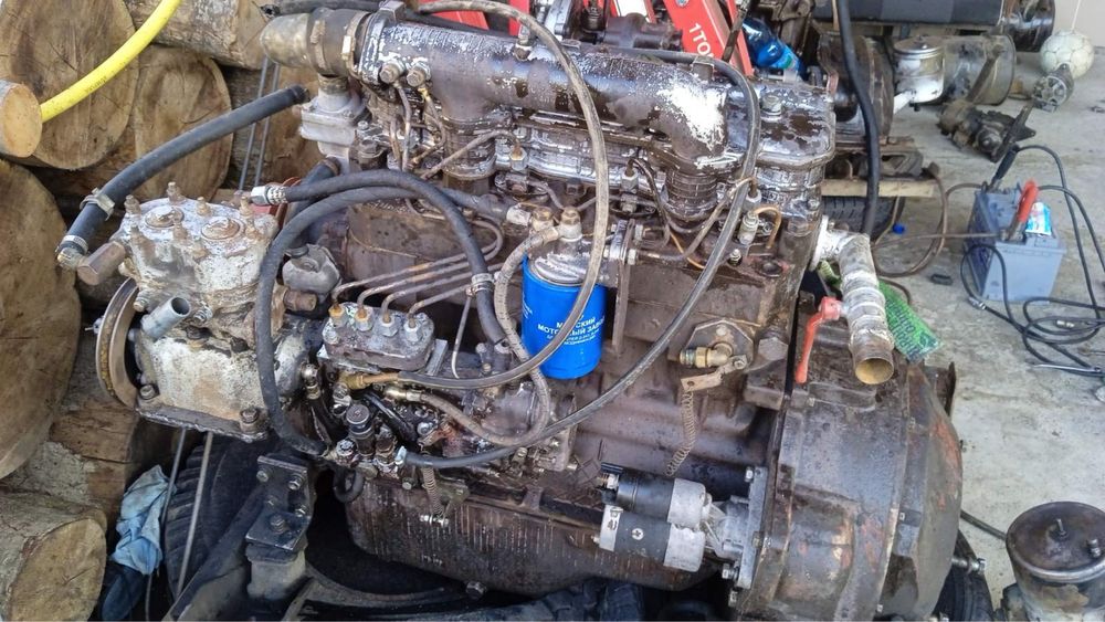 Мотор Д245 стан на фото