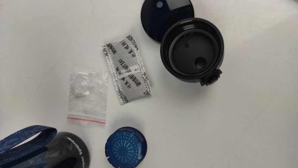 Super Sparrow Tritan 500 ml – bidon, butelka sportowa, niebieska