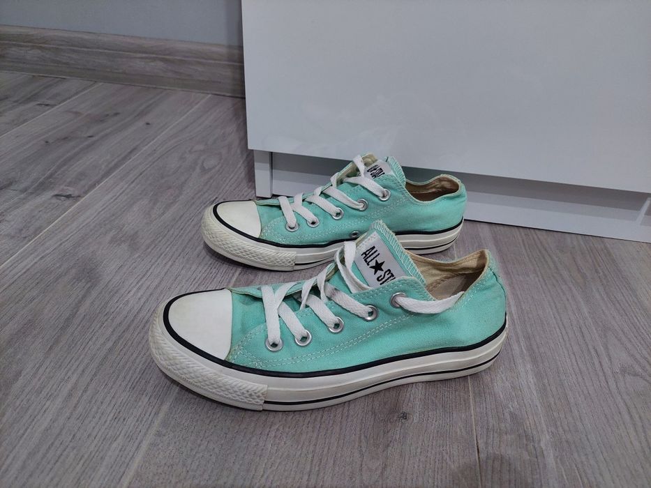 Trampki Converse All Star r. 36,5 miętowe Jak Nowe !