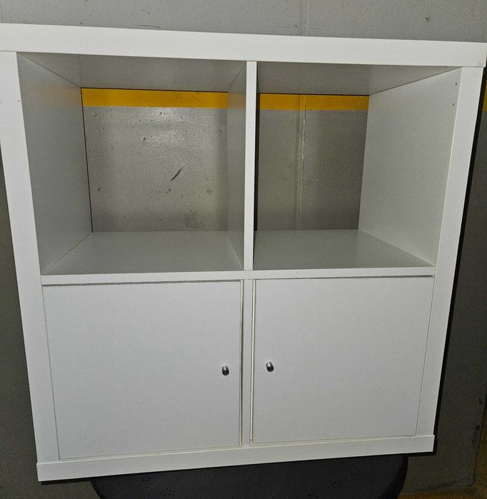 Estante modular c portas removíveis , c 1 ou 2 módulos
