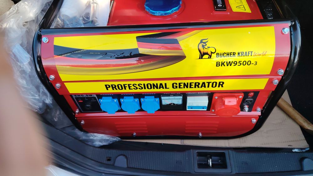 Gerador 220v_ 3kva_6.5hp