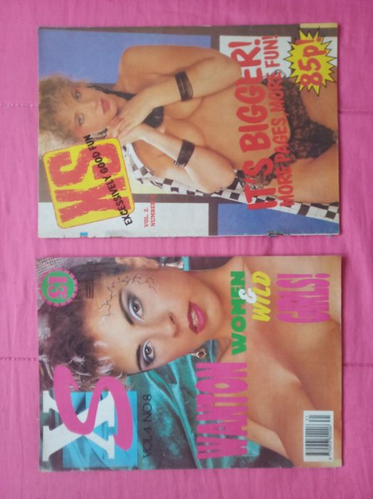 18  revistas  XS  (anos 90) eróticas