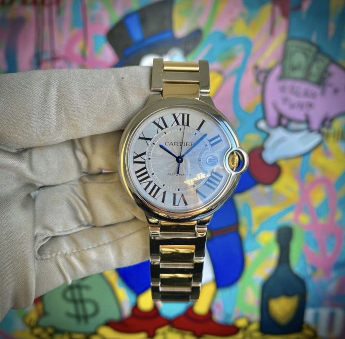 Cartier Ballon Bleu Two-Tone (Steel and Gold) 42mm