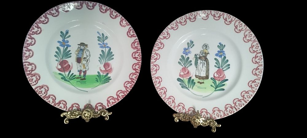 Conjunto Pratos Séc. XIX