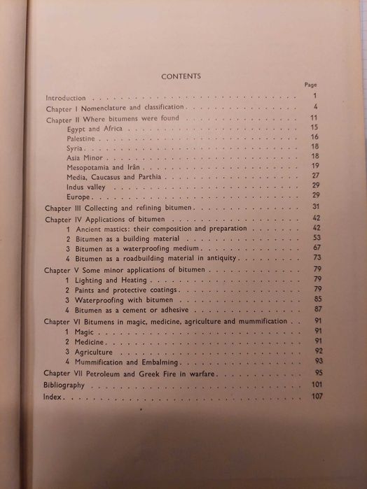 Bitumen and Petroleum in Antiquity z 1936 roku