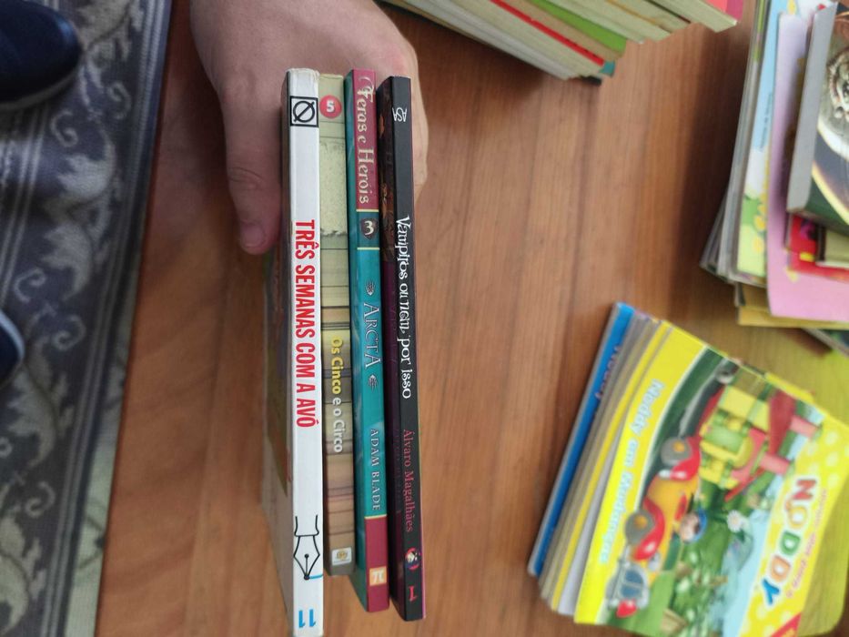 Vendo cada Livro 0.5€