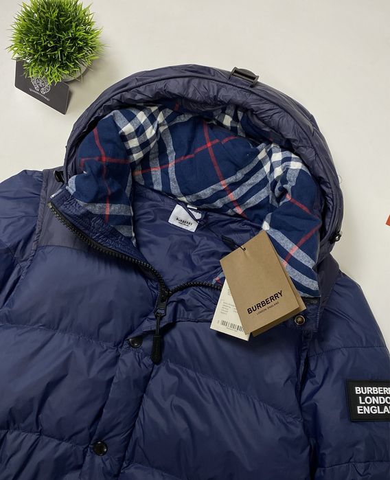 Burberry London England, пуховик барбері