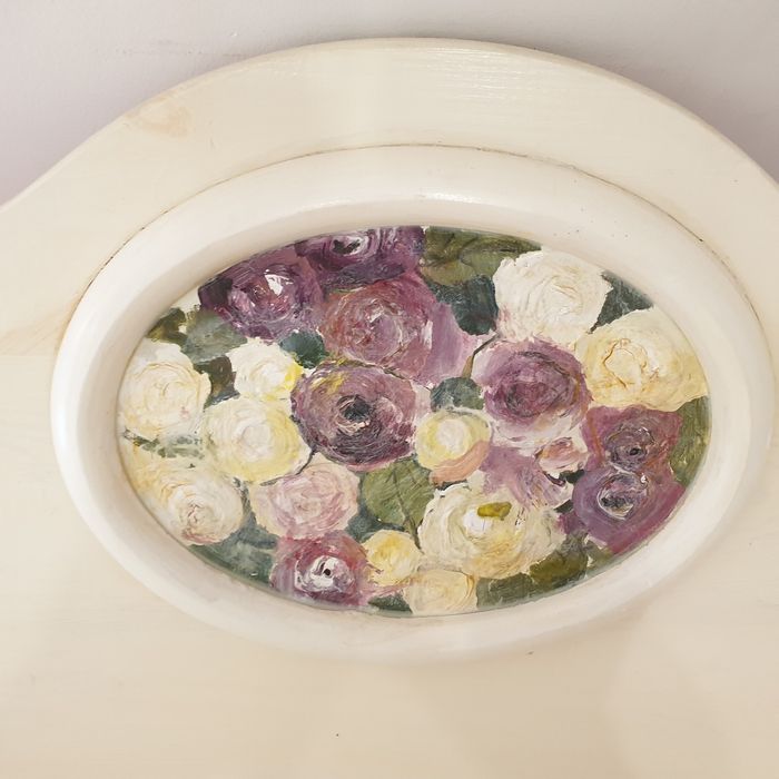 Komplet malowanych mebli