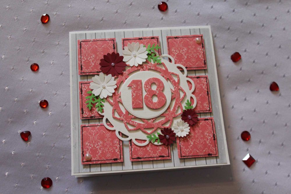 Kartka urodzinowa ręcznie robiona