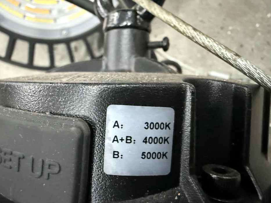 4x CAMPÂNULA  INDUSTRIAL  LED  110, 150 e 200W IP65