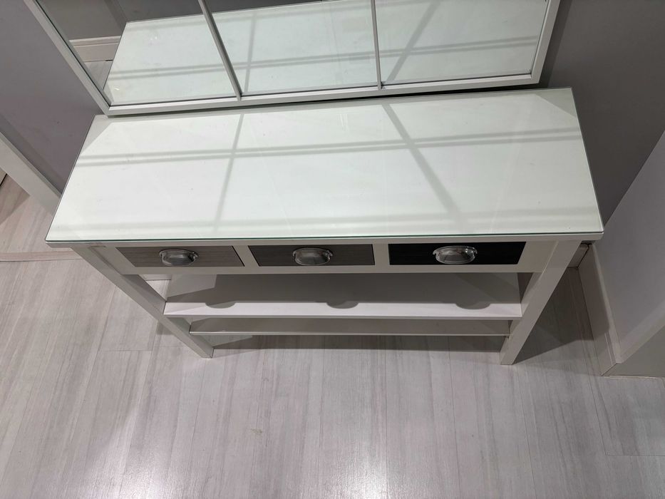 Consola de entrada branca CASA