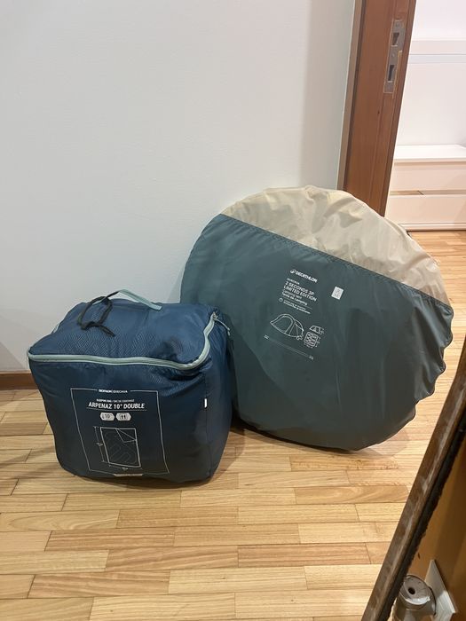 Conjunto de Tenda e Saco Cama
