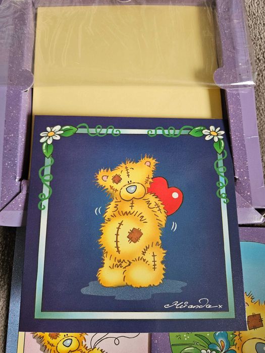 Набір милих відкриток з мишком з конвертами на різні випадки. Британія