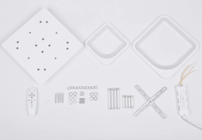 Candeeiro LED Quadrado c/ controlo remoto e APP