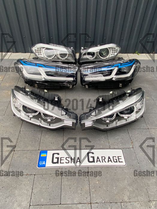 Комплект фар БМВ BMW g30e39e53e61e70f10f30 лед ксенон галоген адаптив