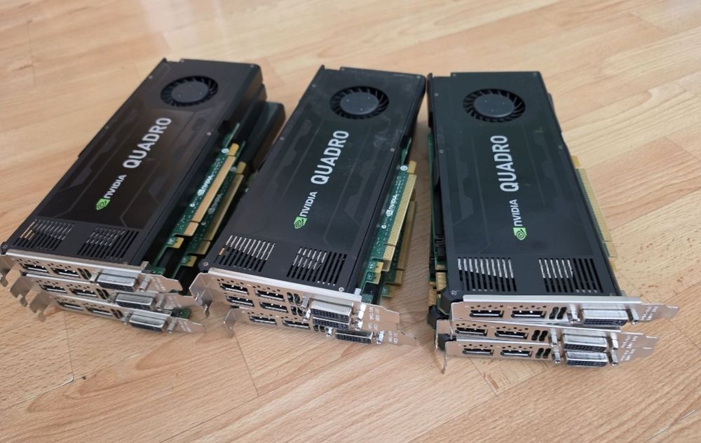Nvidia Quadro k4000 3GB 192BIT Професійна Відеокарта Стан гарний