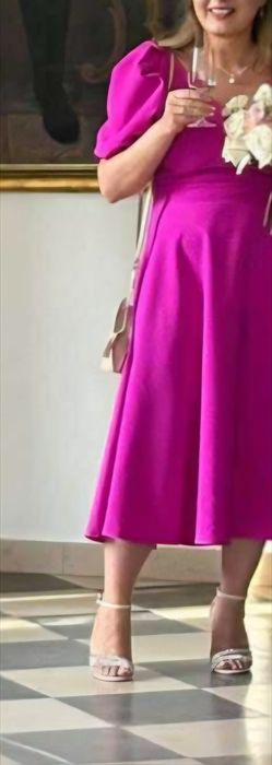 Sukienka fuksja rozm. 42