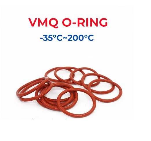 Кольцо круглого сечения VMQ силиконовое уплотнительное O-Ring 38х3,5мм