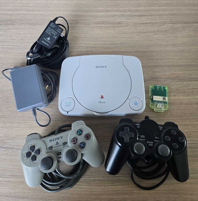 Konsola PS1 PSone pady zestaw