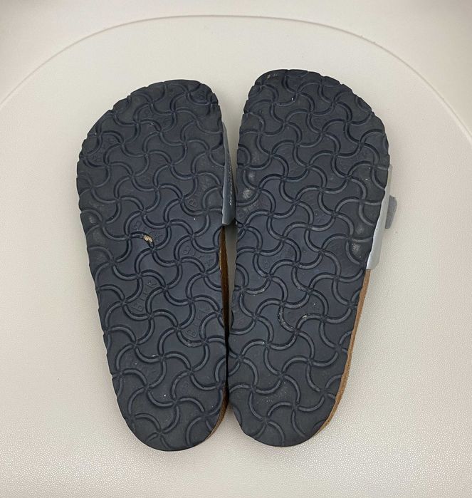 Klapki Damskie Birkenstock Madrid Silver Srebne Rozmiar 36