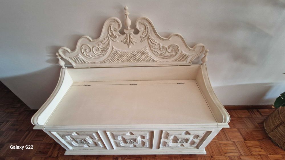 Arca antiga / assento