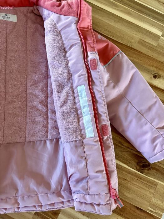Kurtka zimowa dla dziewczynki H&M 116