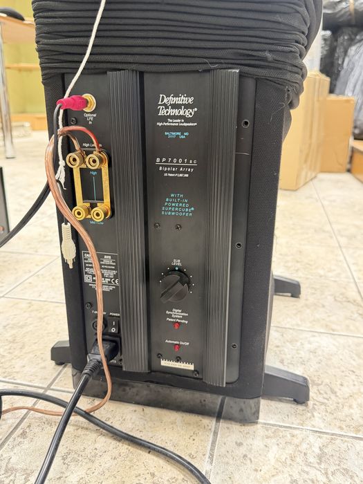 Zestaw kolumn kina domowego Definitive Technology 2 x bp7001sc 1 x 2500clr 4 x bpx