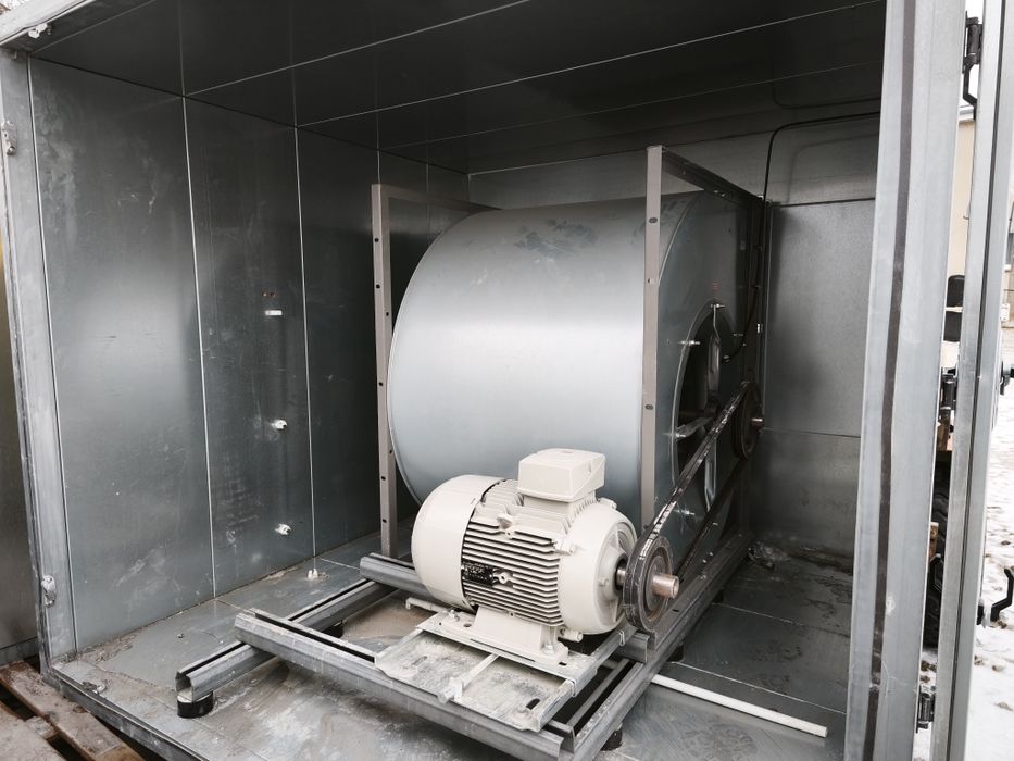 System ogrzewania przemysłowego Rippert RL63 2014 r. Ogrzewanie hali