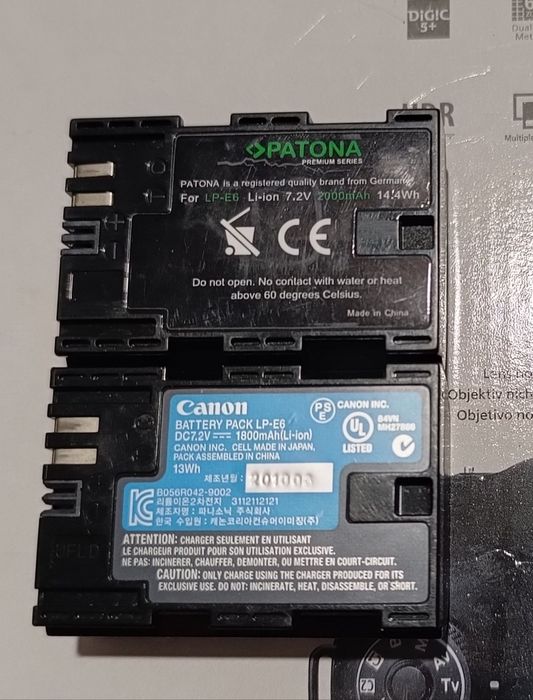 Canon EOS 6D body 98899 zdjęć 2x aku pudełko