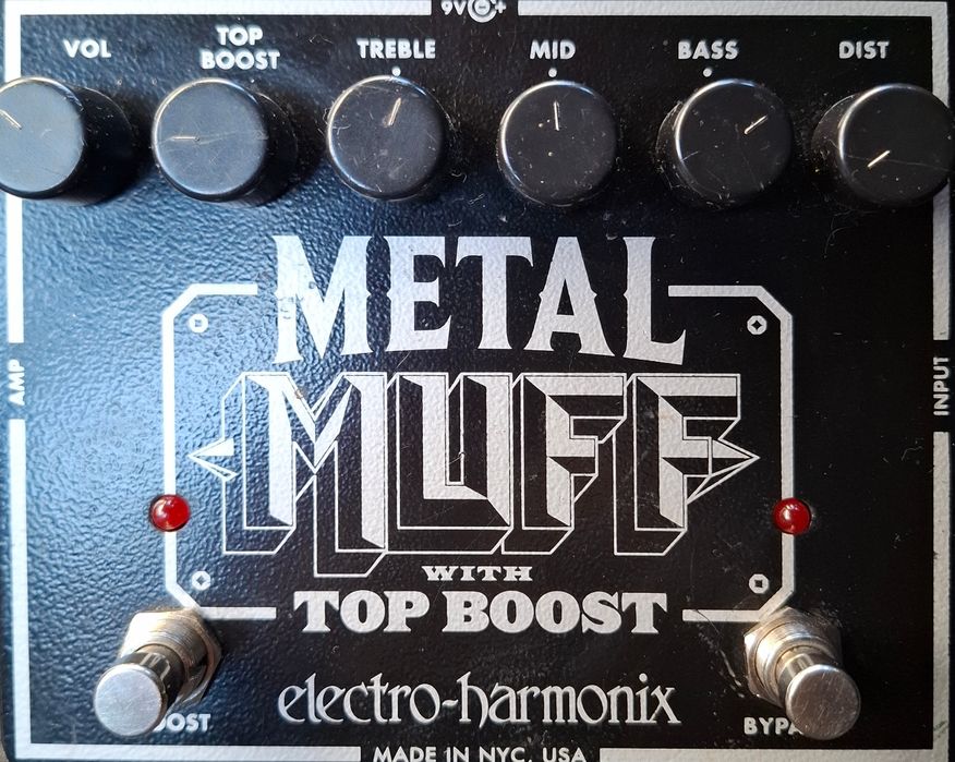 Electro-Harmonix Metal Muff with Top Boost - Efekt Gitarowy (Stan BDB)