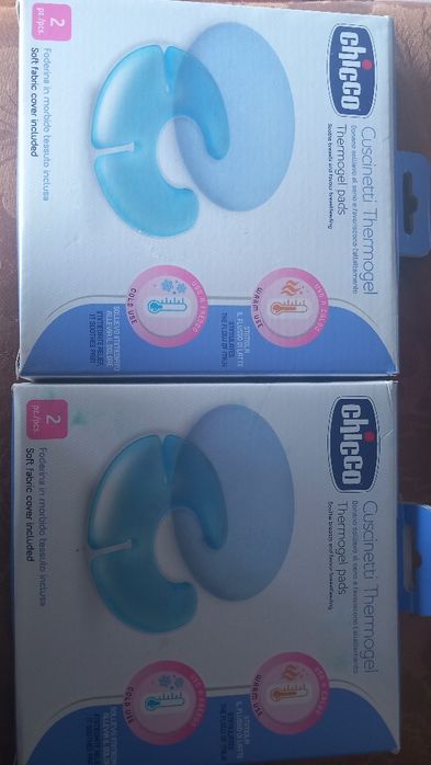 4 Discos calor/frio para amamentação