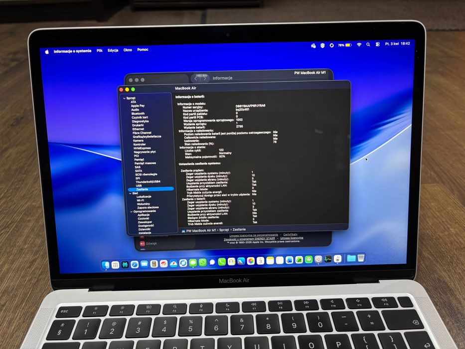 MacBook Air M1 8/256