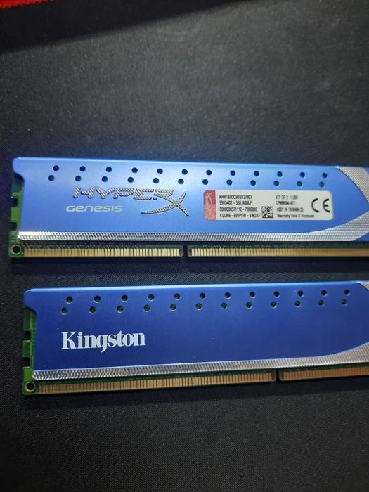 Kingston HyperX GenesisDdr 3 4gb 2шт.
