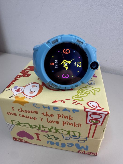 Дитячий смарт-годинник Q360 Smart Baby Watch GPS Блакитний