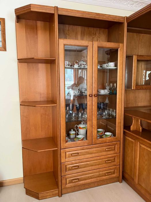 Mobília de sala de estar e jantar completa