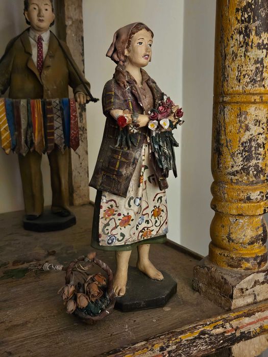 Estatueta de barro – florista