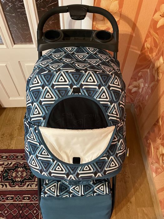 Дитяча коляска, прогулка, для хлопчика, зимова.