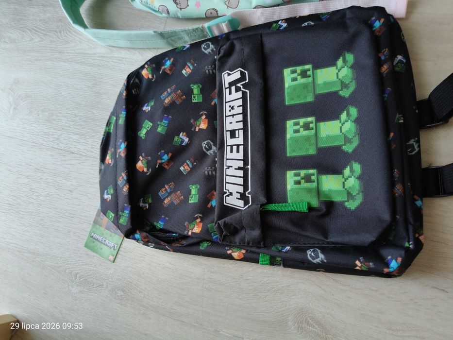 Plecak Minecraft mini plecak Pusheen mini nowy