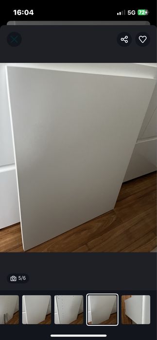 Obudowa korpus metod od ikea bez tyłu 40x60 x80 cm dolna