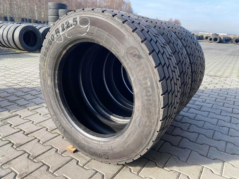 Opony 295/60R22.5 CONTINENTAL CONTI HYBRID HD3 Napędowe Pogłębiane