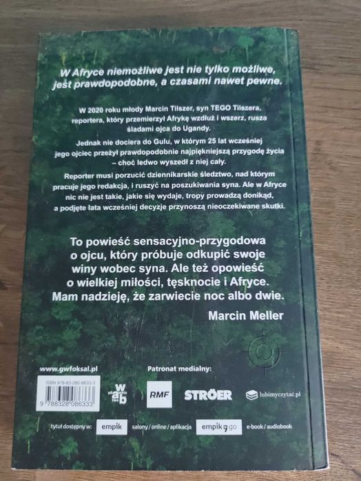 Książka "Czerwona Ziemia" Marcin Miller + gratis