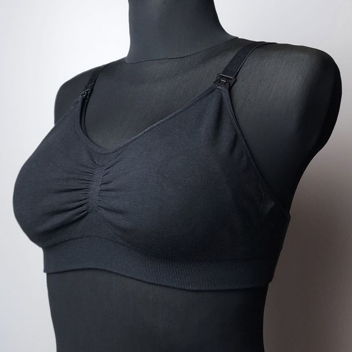 Lindex_bezszwowy biustonosz do karmienia_L/85D